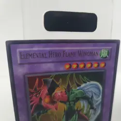 Yu-Gi-Oh! Elemental Hero Flame Wingman - DR3-EN215 - Ultra Rare - Image 4