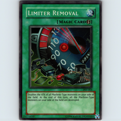Yugioh Limiter Removal PSV-064 Unlimited Super Rare Holo - LP - Image 1
