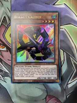 BODE-EN001 Rokket Caliber Ultra Rare 1st Edition NM Yugioh Card - Image 1