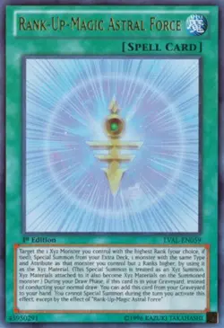 Rank-Up-Magic Astral Force - LVAL-EN059 - Ultra Rare - Unlimited Edition - Moder - Image 1