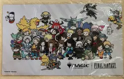 MTG Final Fantasy Chibi chara Playmat WotC Limited official sealed NEW from JP - Image 1