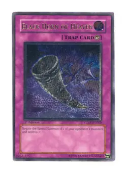 Yugioh! MP Black Horn of Heaven - CDIP-EN060 - Ultimate Rare - Unlimited Edition - Image 1