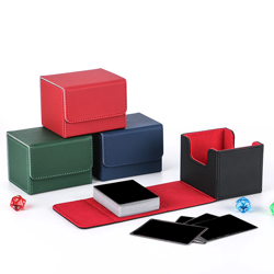 Trading Card Deck Box 100+ Card Protection Holder Large MTG Card Organizer Wate - Image 3