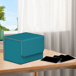 Trading Card Deck Box 100+ Card Protection Holder Large MTG Card Organizer Wate - Image 5