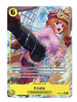 Koala OP09-103 Parallel SR* One Piece Card Game Emperors in the New World - NM - Image 1