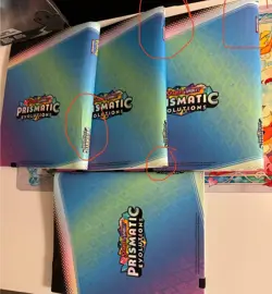 4x Pokemon Company Prismatic Evolution 9-Pocket Binder 360 Card Capacity Album - Image 2
