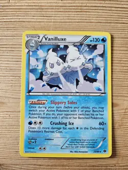 Vanilluxe 33/99 Holo Rare Black & White Next Destinies Pokemon Card - Image 1