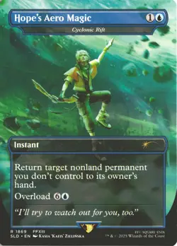 MTG Hope's Aero Magic (1869) *Non-Foil* Secret Lair: Final Fantasy MT/NM - Image 1