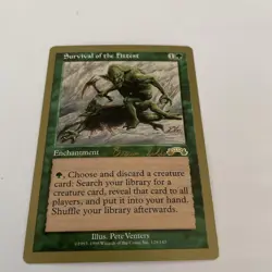 Survival Of The Fittest Enchantment Card 2 - Image 1