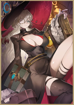 Yu-Gi-Oh Diabellstar the Black Witch doujin Card Sleeve Protector - Image 1