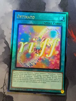 Ostinato RA03-EN064 Ultimate Rare 1st Edition YuGiOh TCG Card - Image 1