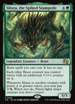 Slinza, the Spiked Stampede - J25 - NM - Magic The Gathering - MTG - Image 1