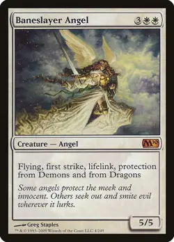 Baneslayer Angel - M10 - NM - Magic The Gathering - MTG - Image 1