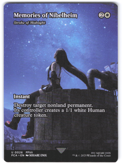 MTG Final Fantasy Memories of Nibelheim Stroke of Midnight Showcase 0026 NM - Image 1