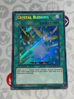 Crystal Blessing - RYMP-EN050 - Secret Rare (LP) Yugioh English - Image 1