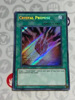 Crystal Promise - RYMP-EN052 - Secret Rare (LP) Yugioh English - Image 1