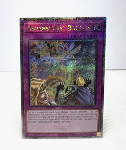 2023 Yugioh Dimensional Barrier RA01-EN072 Quarter Century Secret Rare 1st Ed - Image 1