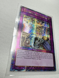 2023 Yugioh Dimensional Barrier RA01-EN072 Quarter Century Secret Rare 1st Ed - Image 3