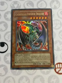 Chthonian Emperor Dragon - 1st Ed. - TAEV-EN019 - Ultra Rare (LP) - Yugioh - Image 1