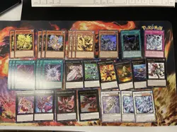 Yugioh Crystron Deck Core Lot Of 30 Cards With Extra Deck - Image 1