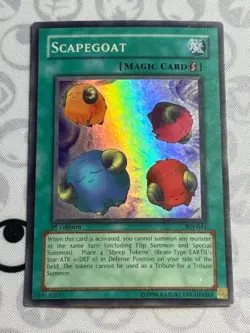 Scapegoat - Super Rare - SDJ-041 (LP) - Yugioh - Image 1