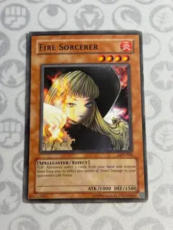 Fire Sorcerer - LON-036 - Common (LP) - Yugioh - Image 1
