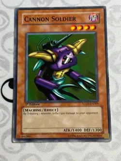 Cannon Soldier - SD10-EN009 - Common (LP) - Yugioh - Image 1
