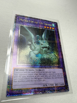 2023 YuGiOh Mudragon of the Swamp RA01-EN028 Quarter Century Secret Rare 1st NM - Image 3