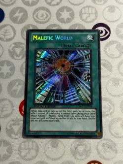 Malefic World - YMP1-EN008 - Secret Rare (LP) - Yugioh - Image 1