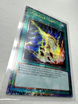 2023 YuGiOh Lightning Storm RA01-EN061 Quarter Century Rare Rarity Collection NM - Image 3