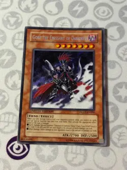 Gorz The Emissary Of Darkness DLG1-EN000 Secret Rare (LP) - Yugioh - Image 1