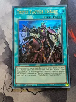 Triple Tactics Thrust - RA03-EN072 - Ultra Rare - 1st Edition - Yugioh - Image 1