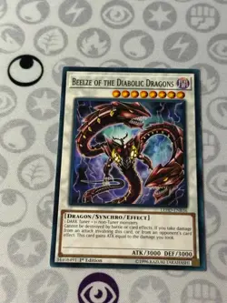 Beelze of the Diabolic Dragons - LEHD-ENB36 - Common (LP) - Yugioh - Image 1