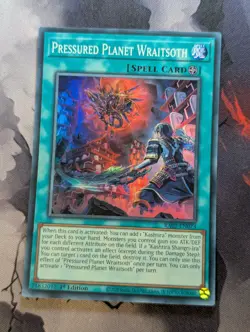 YUGIOH RA02-EN073 Pressured Planet Wraitsoth Super Rare 1st Edition - Image 1