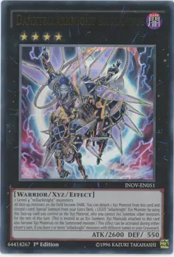 Yugioh Darktellarknight Batlamyus Inov-EN051 Ultra Rare NM - Image 1