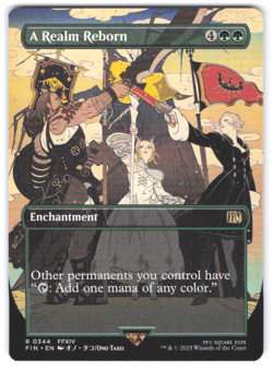 Magic the Gathering MTG Final Fantasy NM A Realm Reborn Borderless Rare - Image 1