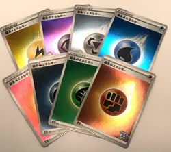 Energy 8 types 25th Anniversary Collecti S8a Complete set Pokemon Card Japanese - Image 1