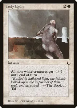 Holy Light The Dark NM White Common MAGIC THE GATHERING MTG CARD ABUGames - Image 1