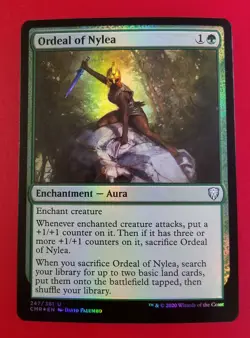 1x Ordeal of Nylea | FOIL | Commander Legends | MTG Magic Cards - Image 1