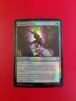 1x Ordeal of Nylea | FOIL | Commander Legends | MTG Magic Cards - Image 3
