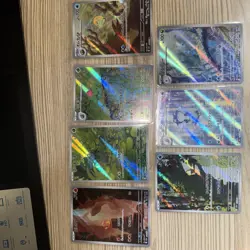 Pokemon Japanese 151 SAR Lot - 7 Cards Charmander, bulbasaur and more - Image 1