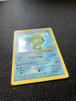 Pokemon Gyarados TCG Base Set Holo Shadowless Rare Card 6/102 - Image 3