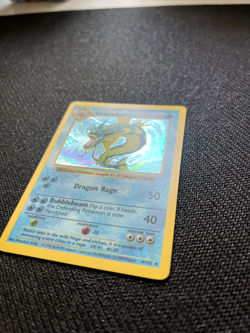 Pokemon Gyarados TCG Base Set Holo Shadowless Rare Card 6/102 - Image 4
