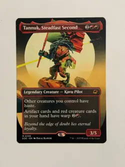 Tannuk, Steadfast Second (Borderless) Edge of Eternities Regular NM - Image 1
