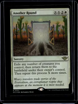 Another Round - 1 - Foil - OTJ - NM - MTG Magic the Gathering - Image 1