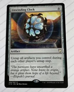 Unwinding Clock Artifact Commander 2018 - Image 1
