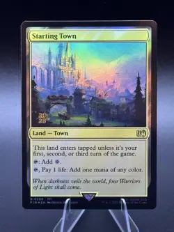 Starting Town Final Fantasy Foil (Pre Release) (PRE) #289 Nm - Image 1