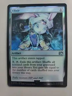 MTG Elixir Final Fantasy Foil Uncommon - Image 1