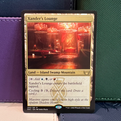 Xander's Lounge - Streets of New Capenna~ Magic the Gathering ~ Rare ~ Land - Image 1
