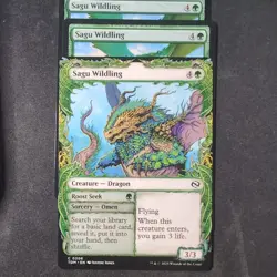 MTG - Sagu Wildling X3 - Free P+P - Image 1